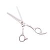 Tijeras de barbero DAMBER 5.5/6 pulgadas corte plano tijeras para flequillo dentadas tijeras para cabello fino herramienta multiusos para salón de peluquería