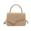 Bolso nuevo para mujer, bandolera simple retro moderno elegante 2026, bolso cruzado de temperamento casual único, bolso cuadrado pequeño