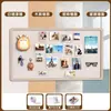 Painel de feltro para guardar e exibir miçangas, painel de fundo para parede de fotos de produtos acabados, parede de Velcro para colar fotos e exibir itens