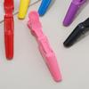 11.5cm herramientas de teñido en caliente clip para flequillo sin costuras suministros de peluquería pinza de pico de pato posicionamiento de partición pinza de cocodrilo venta al por mayor