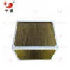 Núcleo de Intercambio de Calor a Contracorriente, Núcleo de Intercambio de Calor de Lámina de Aluminio Epoxi Resistente a la Niebla Salina en Entornos Hostiles, Intercambiador de Calor de Gas para Gabinete