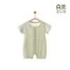 Mono de Verano para Bebé Ropa de Modal para Recién Nacidos Niños y Niñas Pijama Delgado Mameluco de Manga Larga
