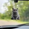 Pingente de Acrílico 2D, Cruz de Acrílico Plana Nova Decoração de Desenho Animado Transfronteiriça, Veja a Imagem para Detalhes, Decoração Simples para Pendurar no Carro