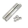 Combinación de Tornillo de Conexión Doble a Medida, Tornillos Extendidos en Ambos Extremos, Pernos de Varilla Roscada, Pernos Pasantes de Apriete Manual de Longitud Desigual