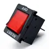 Protector contra sobrecarga certificado KC Interruptor con forma de barco KCD4 Enchufe de fila de 4 pines 2 velocidades Tarjeta SIM dual Hacker Estilo coreano
