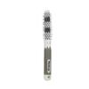 Peine de rodillo de cerámica transfronterizo de nailon para cabello rizado, forma de hebilla interior, peine de rodillo redondo, tubo de aluminio, cambio de color por aire, peine de peluquería al por mayor