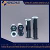 SO-M2.5-L através do orifício porca do rebite aço carbono galvanizado hexagonal parafuso prisioneiro de rebite de zinco azul e branco