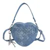 Bolso Pequeño para Mujer 2026 Nuevo Diseño de Nicho de Alta Gama Bolso de Hombro Cruzado Estilo Coreano Bolso de Mujer Moda Casual Bolso con Forma de Corazón