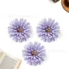 Flor de Crisantemo de Aguja de Pino Simulada de 8 cm Accesorios para el Cabello de la Dinastía Han con Flores Tocado de Minoría Étnica Flores para Ropa Decoración de Boda