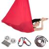 Hamaca de Yoga Aérea, Tejido de Nailon Sin Costuras Microelástico Resistente, Hamaca para Adultos en Casa, Disco Fijo Específico para Yoga