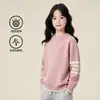 TUTU Elefantinho Roupas Infantis Suéter de Tricô para Meninas Roupa de Outono e Inverno Infantil 2026 Novo Estilo Top para Crianças Maiores Camada Interna