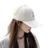 Gorra de Béisbol Bordada con Letras Nueva 2026 para Mujer, Circunferencia de Cabeza Grande, Hace que la Cara se Vea Más Pequeña, Sombrero de Pico Versátil Casual para Primavera y Verano