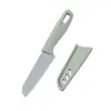 Cuchillo para Fruta de Cocina para el Hogar Pelador Portátil de Frutas y Verduras de Acero Inoxidable Pelador de Plátano Manzana