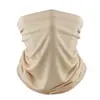 Lenço de Seda Gelada Camuflado Estrangeiro Lenço Mágico Multifuncional Máscara Respirável Protetora Solar para Ciclismo ao Ar Livre Lenço Facial Masculino