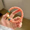 Nuevo Pulsera Étnica Estilo Chino Dunhuang Bodhi con Cuentas de Ábaco de Círculo Único para Envolver el Dedo, Suave y Juguetona, Venta al por Mayor de Cuentas de Oración Budistas