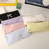 Nueva Bolsa de Lápices con Lazo de Alta Apariencia Ins de Gran Capacidad para Niña Bolsa de Papelería Bolsa de Almacenamiento para Estudiante Bolsa de Cosméticos