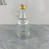 Garrafa de Vinho da Califórnia Transparente 50ml Selada Sub-Engarrafamento 100ml Degustação Pequena Garrafa de Vinho com Tampa Taça de Degustação Garrafa de Licor