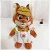 Solo Venta de RopaMuñeca Colgante de Zorro Pequeño Nick Ropa para Muñeca Chal Llavero de Judy Mono de Peluche