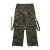Pantalones de chándal jogger personalizados con efecto desgastado para hombre, con un atrevido diseño de estampado de espuma. Pantalones de chándal para hombre, modernos y de corte holgado