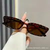 Gafas de sol para mujer, Gafas Ins de alta gama, Nuevas gafas GM marrones anti-UV, Modelo de celebridad de Internet Y2K, Montura cuadrada transfronteriza