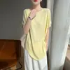 Fio de miçangas curvas estilo comprimento médio esconde a gordura e parece elegante e esguio, detalhe de botão lateral, cardigã de primavera e verão para mulheres