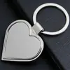 Pingente chaveiro de metal moda negócios cartão único chaveiro de carro anti-perda chaveiro presente prático chaveiro com gravação de LOGOTIPO