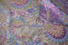 Tela jacquard de poliéster clásica teñida en hilo de nuevo estilo con cinco adornos florales para cheongsams, vestidos de mujer estilo chino, trajes de actuación y faldas