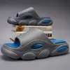 Zapatillas de Verano de Alta Calidad de Goma y Plástico de 4CM con Sensación de Deslizamiento, Costuras Arcoíris, Personalizables, Ligeras para Hombre