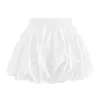 2025 Nuevos Pantalones Culotte de Flor Negra Nube para Mujer Verano Cintura Alta Adelgazantes Pantalones Bombachos Calabaza Línea A Casual Burbuja