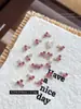 Joias de Arte de Unha Cereja Diamante de Cristal Estilo Celebridade da Internet com Diamante Fruta Tridimensional Laço Unha Liga de Diamante Decoração Atacado