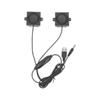 Altavoces de Ordenador de Escritorio Tipo Adhesivo, Mini Altavoces para Teléfono Móvil, Altavoces Externos Ocultos para Monitor Saxofón, Portátiles de Escritorio