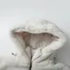 Jaqueta Bomber de Moletom com Capuz Elegante Nova Moda Europeia e Americana Transfronteiriça Feminina de Manga Longa 8073332