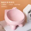 Huayuan hoopet tazón para mascotas de cerámica con patas altas para proteger el cuello de gato, diámetro grande, anti-derrames, alto valor estético, tazón para comida de perro