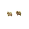Pendientes Minimalistas de Oro con Moneda de Caballo para Mujer 2026 Nuevo Estilo Pendientes de Alta Gama que Simbolizan Riqueza Instantánea