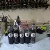 Botella Vacía de Color para Tatuaje, Botella con Escala de Color, Taza de Color de 120ml/5 Piezas, Herramienta Especial de Belleza para Tatuajes para Mezclar Colores