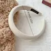 Faixa de Cabelo Esponja Headband Celebridade da Internet marrom Outono e Inverno Acessórios de Cabelo Avançados Grampos de Cabelo Novo Estilo
