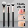 Set de 3 Brochas de Maquillaje Transfronterizo: Brocha para Base, Brocha para Corrector sin Marcas, Brocha para Rubor con Cerdas Ultra Suaves, Herramientas de Belleza Multifuncionales en Stock