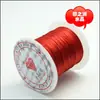 Fio de cristal plano contas de Buda fio elástico fio elástico criativo diy acessórios feitos à mão pulseira de contas corda atacado