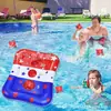 Juguetes Inflables de Juego para Lanzar y Flotar para Uso al Aire Libre, Adecuados para Adultos y Niños, Juego Inflable de Anillos para Lanzar Agua, Bolsas de Agua para Lanzar Personalizadas