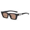 Nuevas Gafas de Sol Cuadradas Estilo Coreano para Mujer Gafas Anti-UV Sentido Avanzado Celebrante Cibernético Duffy Diseño Atractivo para Hombres Gafas de Sol
