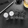 Reloj Simple Nuevo Reloj de Regalo Barato Reloj de Moda Banda de Acero Reloj de Cuarzo Reloj de Negocios para Hombre Venta al por Mayor