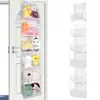 Artículo popular de comercio exterior: Bolsa de Almacenamiento Colgante Transparente Multifuncional para Detrás de la Puerta, Organizador de Almacenamiento en Capas