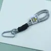 Llavero de Cuerda para Mochila de Exterior Cuerda Trenzada de Nylon Unisex Mosquetón Colgante para Bolsa de Muñeca DIY Accesorio de Coche de Moda