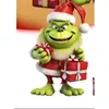 Decoração de Natal Nova da Amazon Transfronteiriça Série Grinch Pingente para Árvore de Natal Pingente Acrílico para Carro Casa