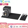 Alfombrilla de Silicona Dos en Uno para Cafetera, Alfombrilla de Secado de Doble Capa para Cocina, Alfombrilla Protectora Multifuncional de Bandeja Separada para Mesa de Comedor