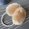 Nuevos calentadores de orejas cálidos y lindos calentadores de orejas de felpa cálidos de invierno cálidos para el frío fabricantes al por mayor orejeras de pelo de conejo pelo de oreja