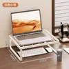 Elevador de Computadora Soporte para Laptop Soporte Refrigerante Colgante de Escritorio con Portabolígrafos Base de Soporte para Pantalla de Monitor