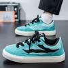 Zapatos de Lona para Hombre 2025 Nuevos de Verano Versátiles Casuales Zapatillas para Niños Zapatos de Tela para Estudiantes Deportivos Negros Tendencia Transpirables