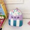 Mochila Panda Gigante Fofo de Desenho Animado para Meninos e Meninas Mochila Escolar para Bebê de Jardim de Infância Cor Nova Mochila Infantil Nuvem