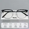 Gafas de Marco Medio Estilo Coreano para Estudiantes Varones, Gafas Graduadas de Alta Gama Elegantes y Modernas con Filtro de Luz Azul para Mujeres